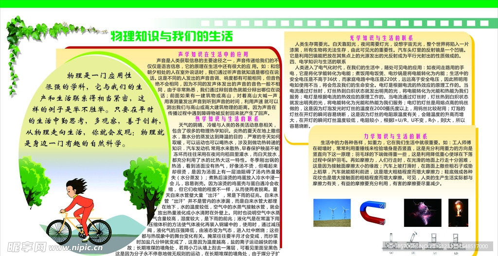 物理海报