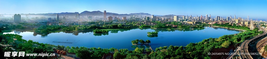 济南大明湖风景