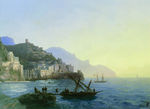 欧式海景油画 海景油画 风景