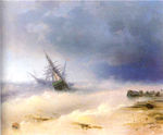 欧式海景油画 海景油画 风景
