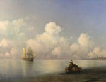 欧式海景油画 海景油画 风景