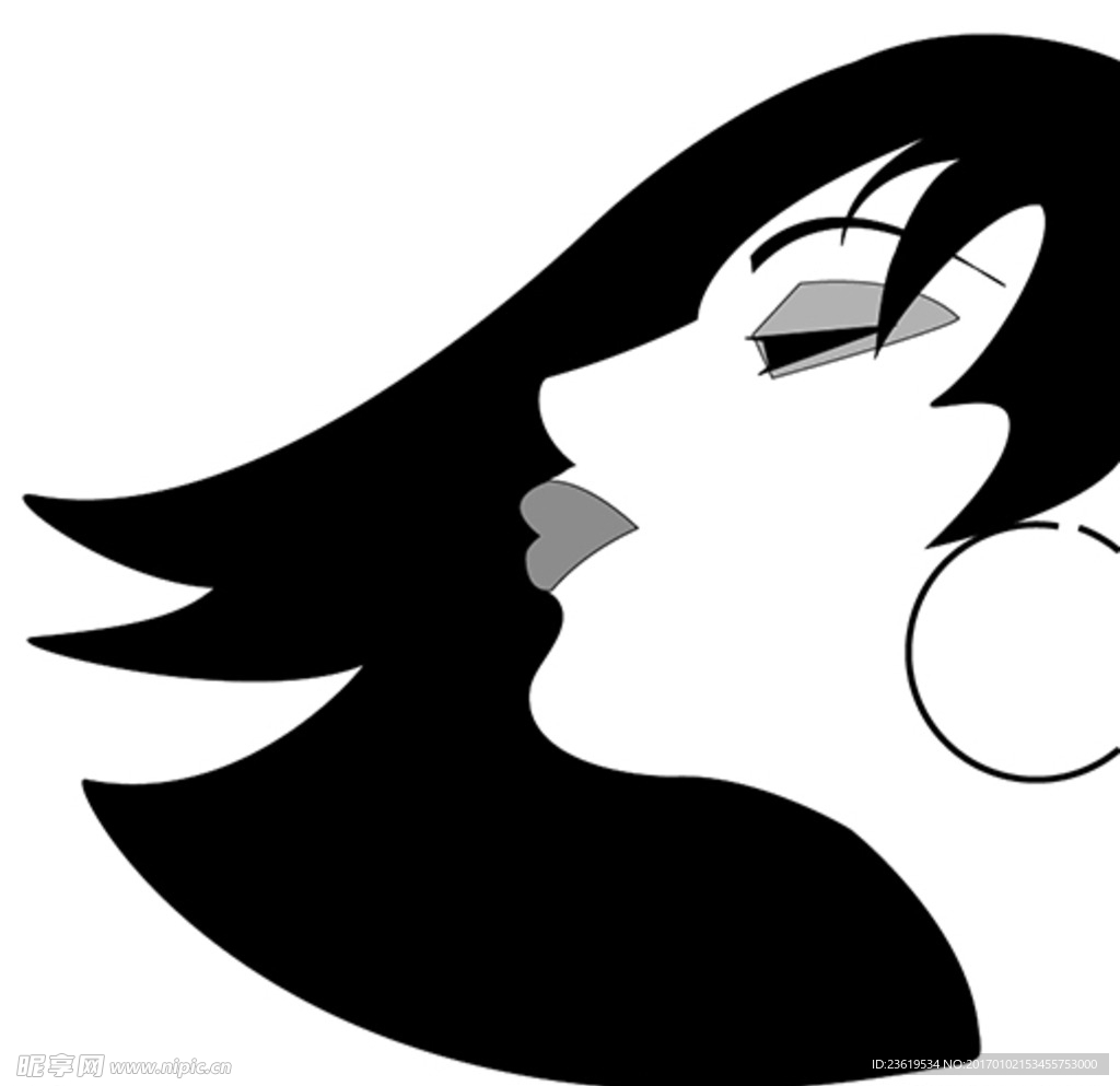 美女