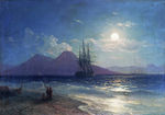 欧式海景油画 风景油画 手绘