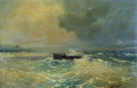 欧式海景油画 风景油画 手绘