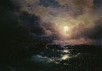 欧式海景油画 风景油画 手绘