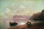 欧式海景油画 风景油画 手绘