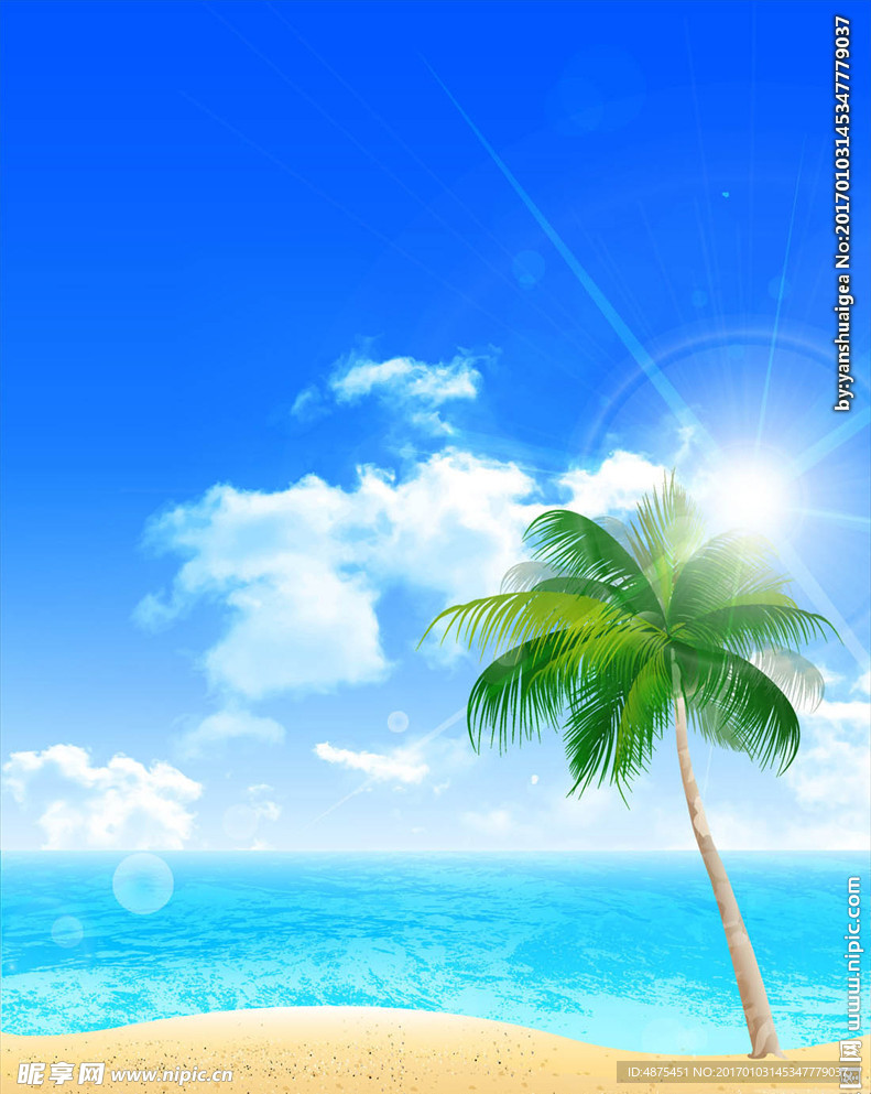 海滩