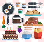 食物和厨具