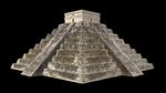 玛雅金字塔建筑设计三维模型