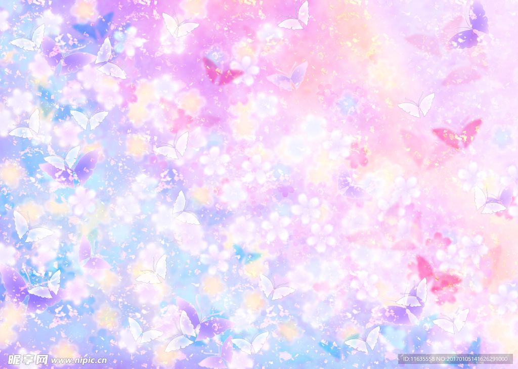 唯美鲜花背景高清图片