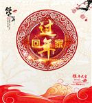 春节回家过年海报