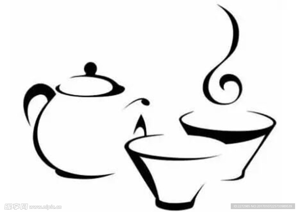 茶文化标志logo
