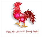 剪纸鸡2017