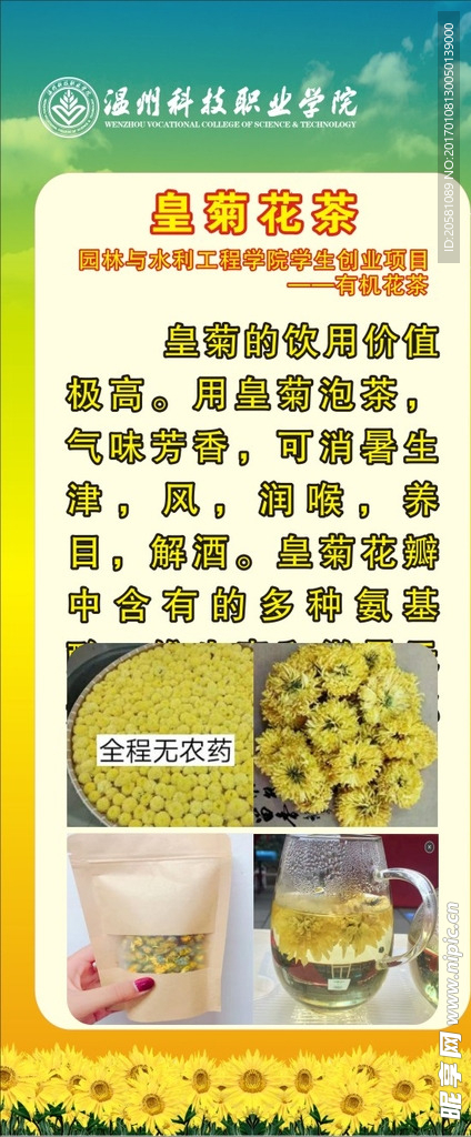 菊花展架
