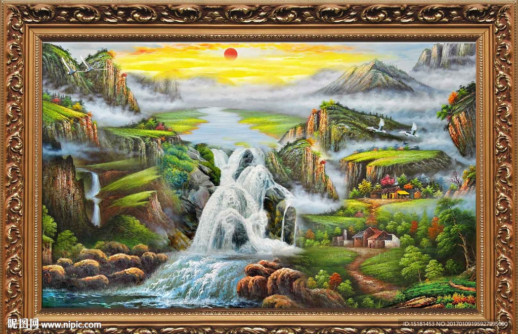 风景油画