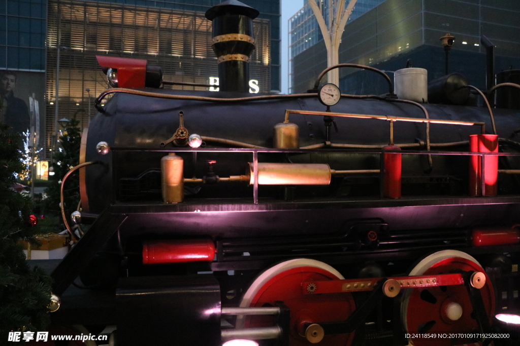 蒸汽机火车模型