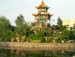 公园 亭子