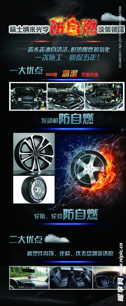 稀土纳米光学涂装镀晶   优点