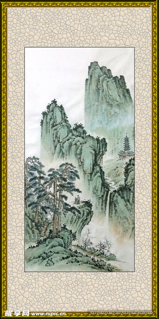 风景画 中国山水画