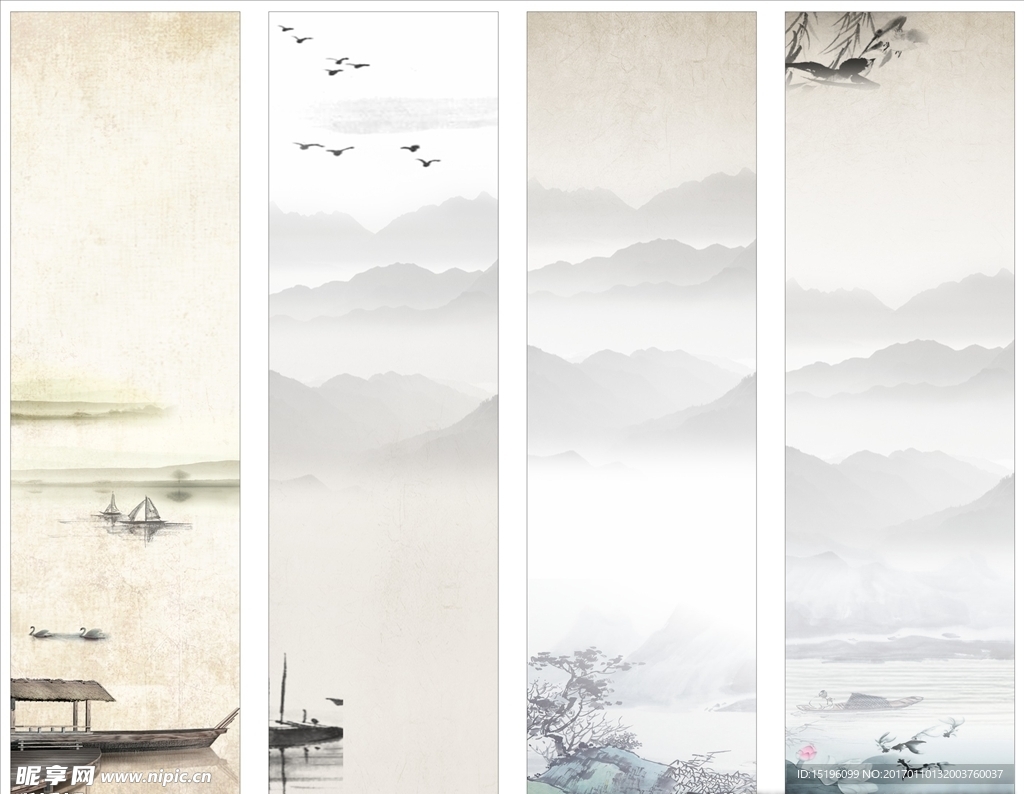 国画背景