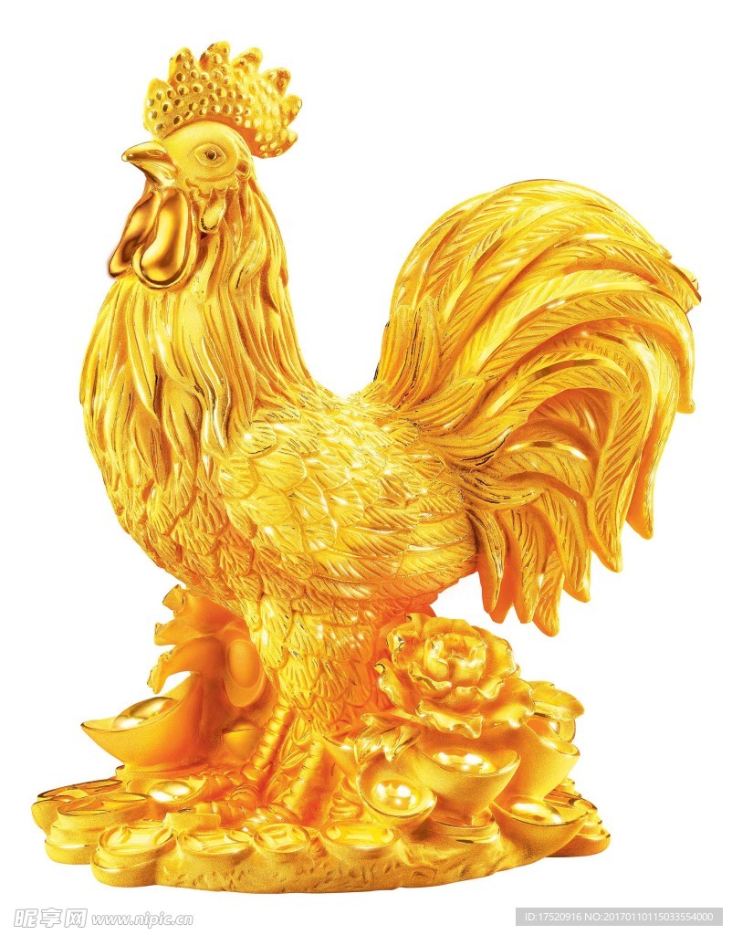 鸡年黄金首饰