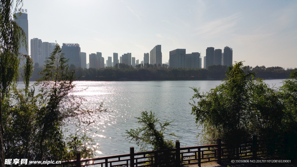 城市 楼 河