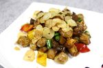 酱牛肉粒图片