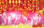 精美PSD烟花素材