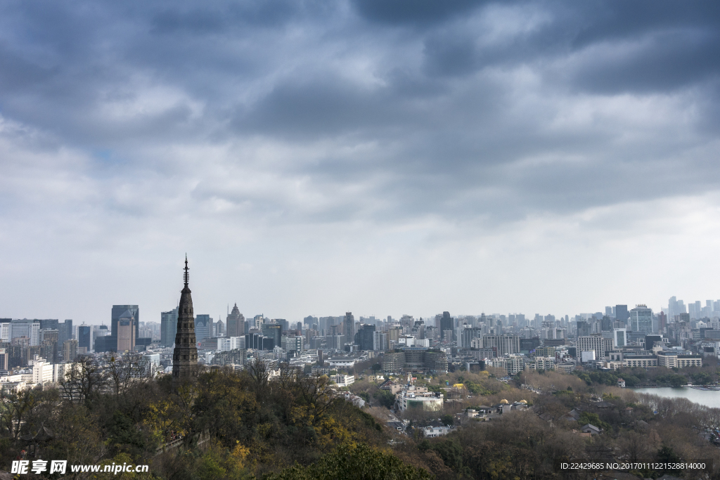 杭州全景