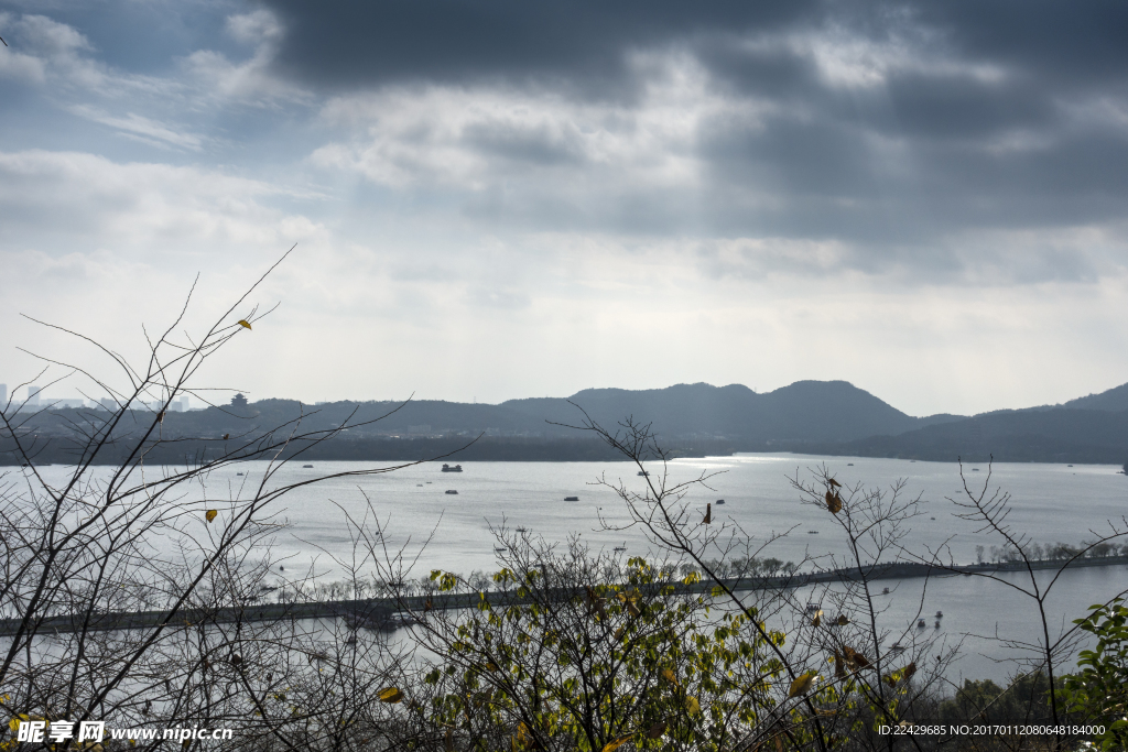 西湖全景