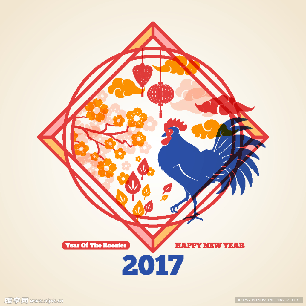 2017鸡年素材