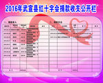 收支公开栏