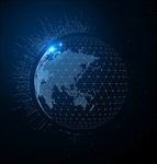 科技感地图