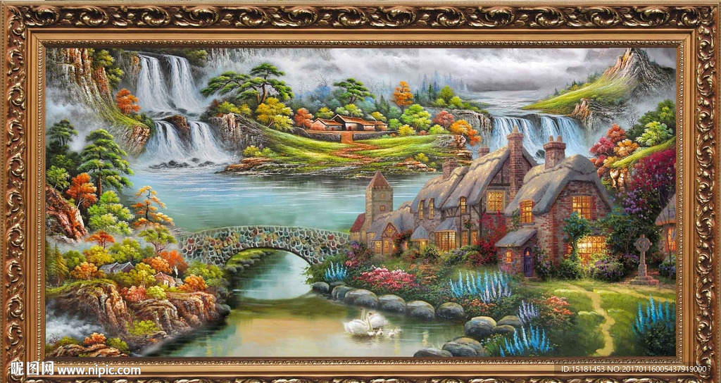 风景油画