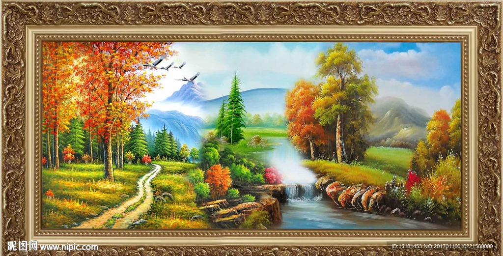 风景油画