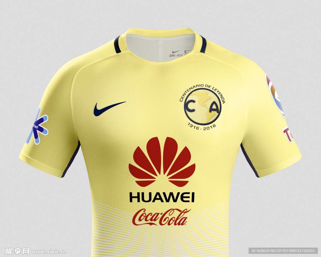 NIKE俱乐部足球队服宣传广告