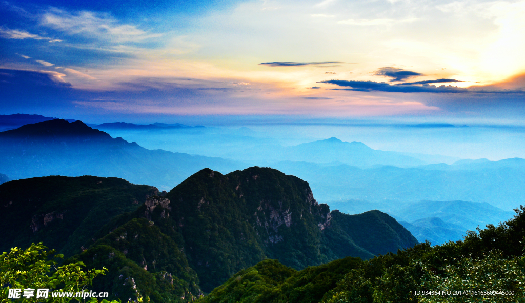 自然美景