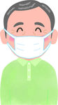 戴口罩老人家