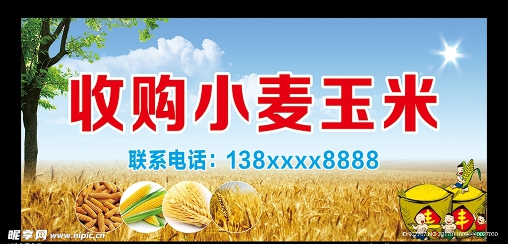 收购小麦玉米