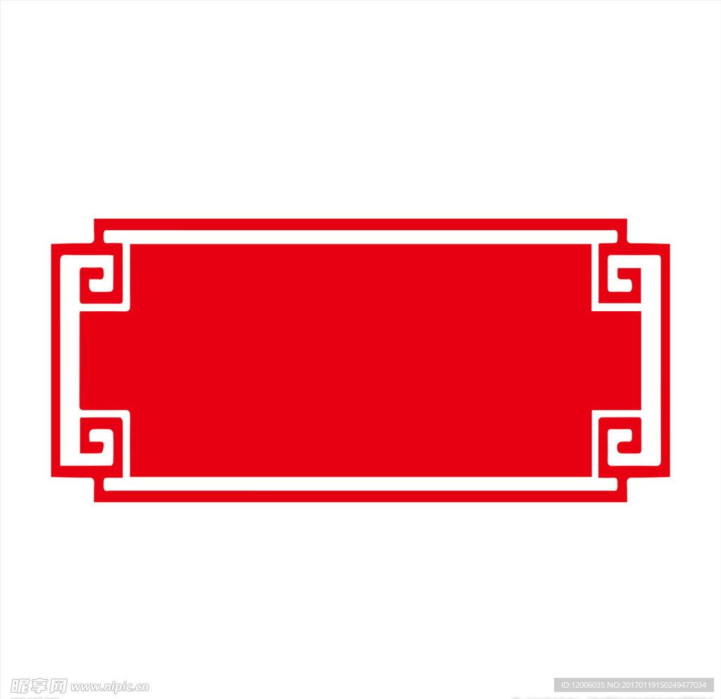 中国风边框创意古典花纹红色中式边框方框图片素材-编号31816355-图行天下