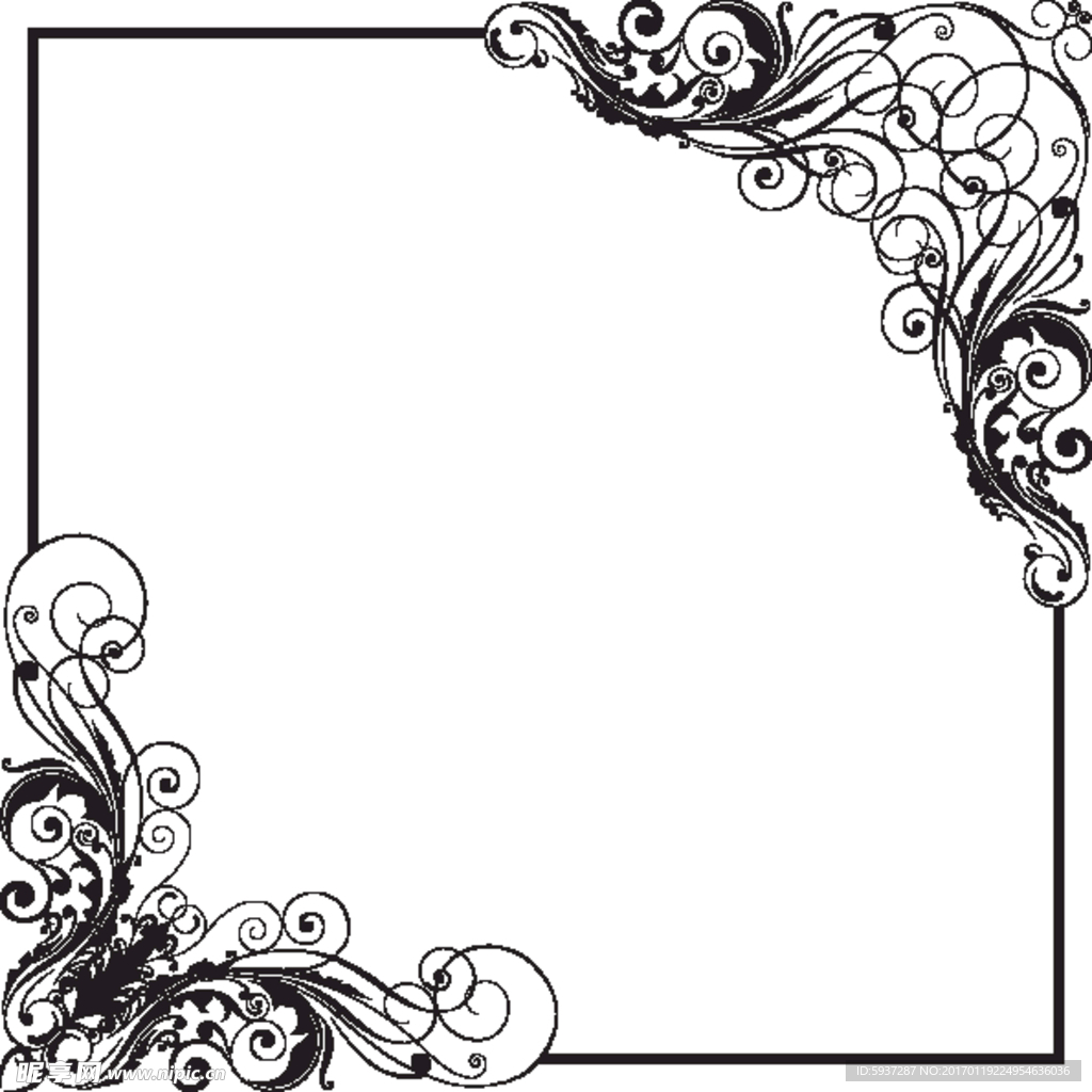 欧式花纹