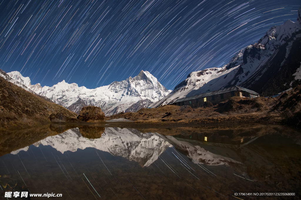 长白山星空