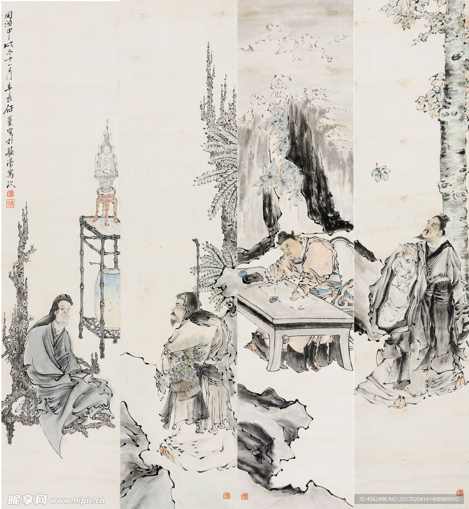 国画人物