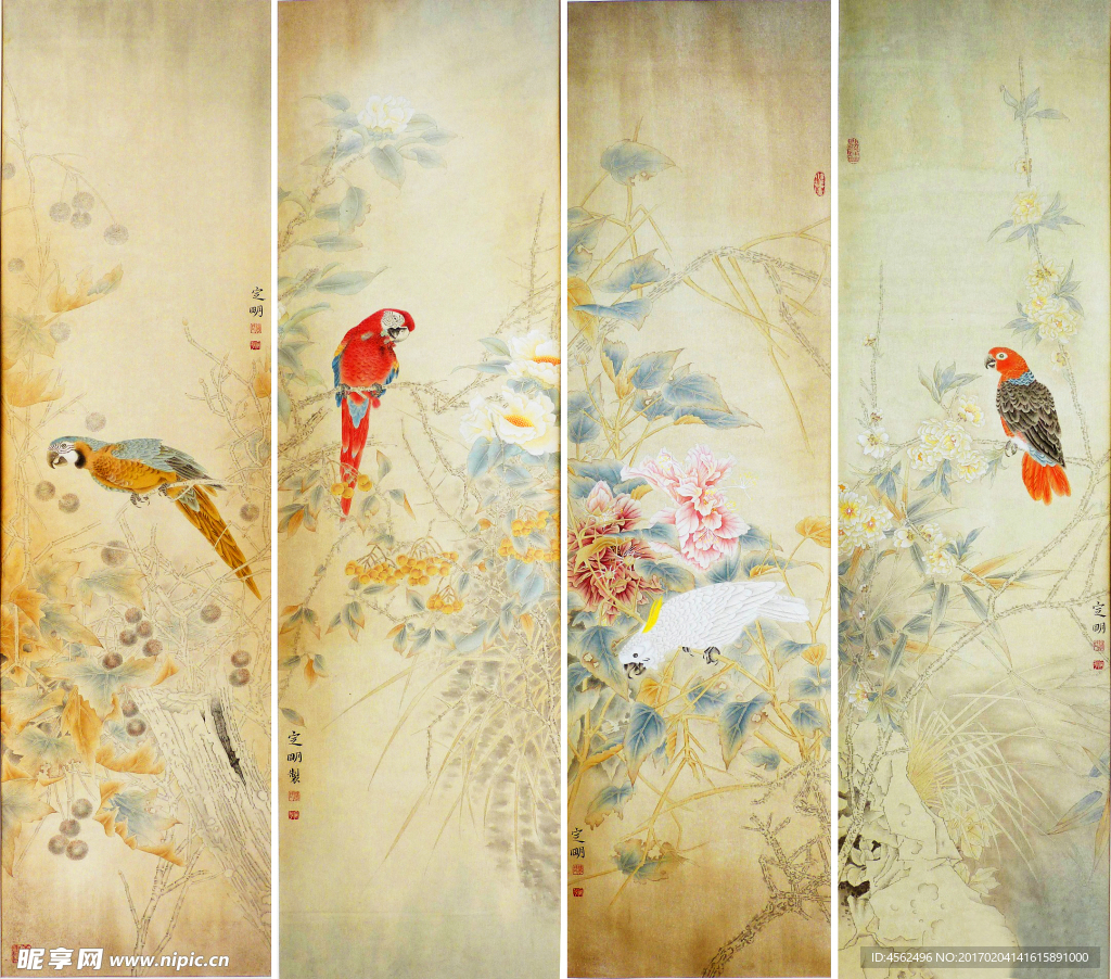 花鸟国画