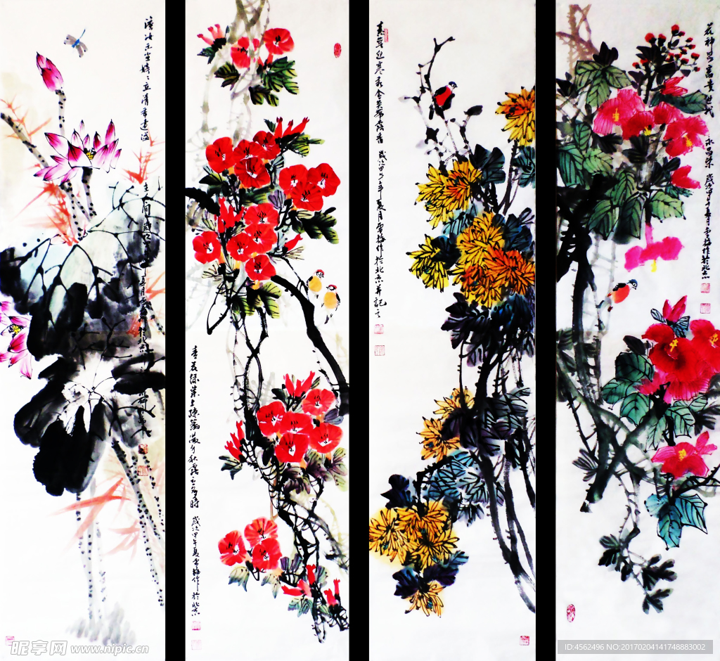 花鸟国画