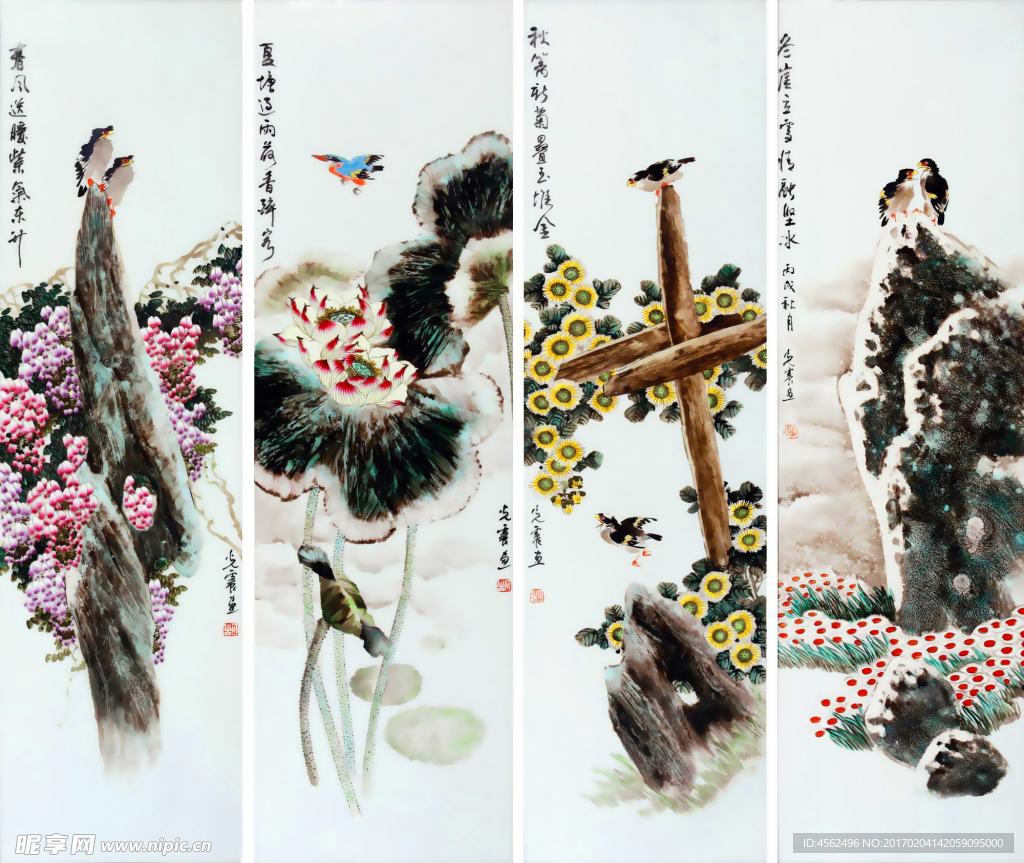 花鸟国画