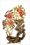 皮影戏 花卉