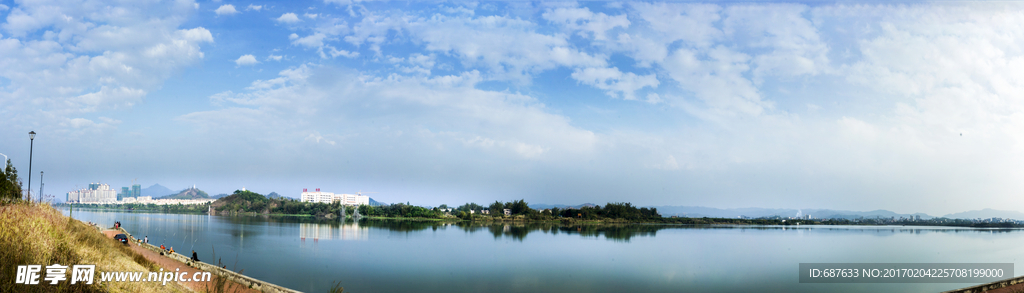 河源东江新城开发全景