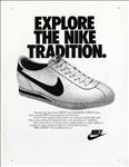 NIKE休闲运动鞋宣传广告