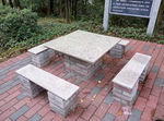 花岗岩石桌凳